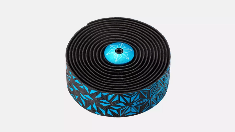 Обмотка руля Supacaz Super Sticky Kush Star Fade Tape blue