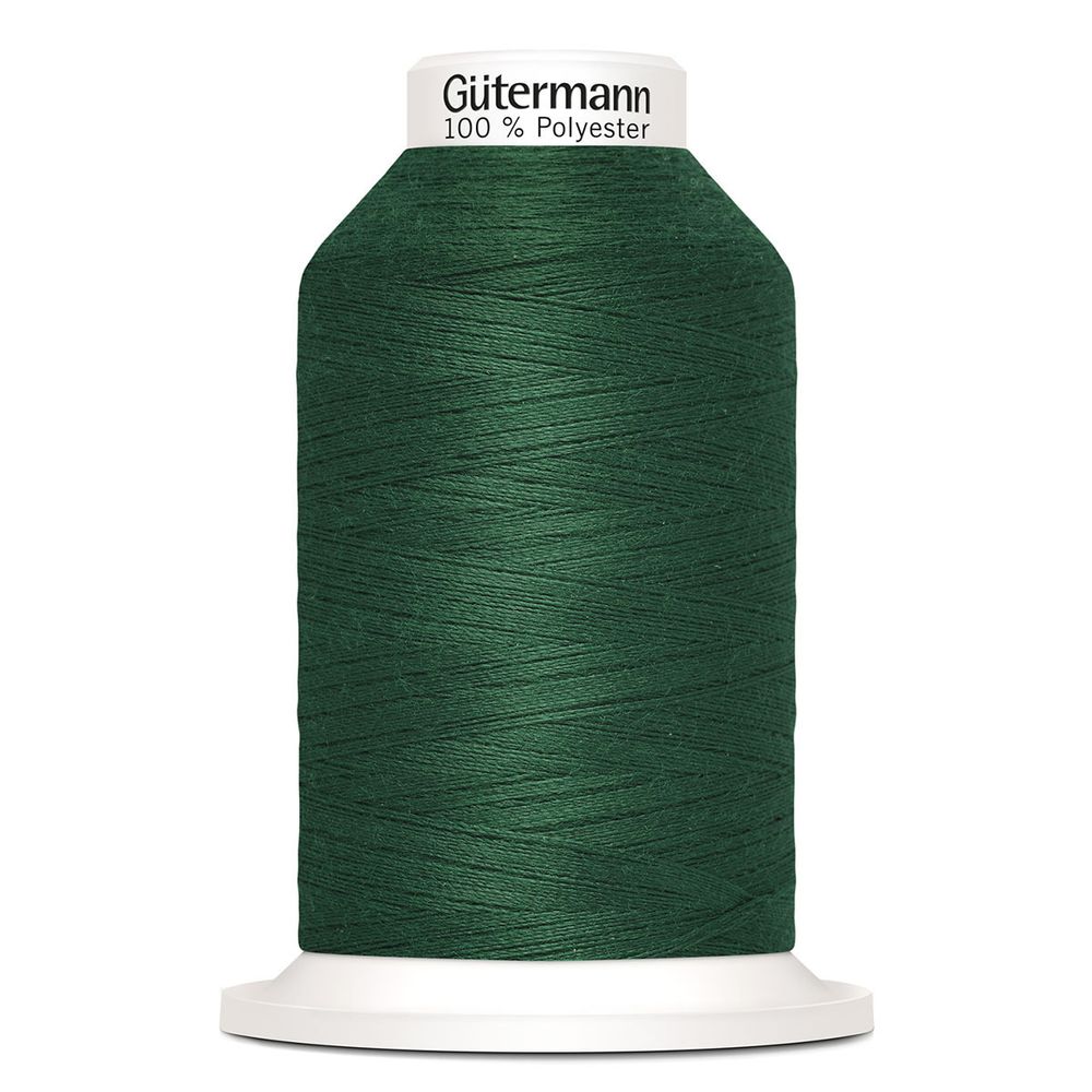 Нитки оверлочные Gutermann Miniking 120 (1000 метров), 5 кат. | 340 зеленый трилистник