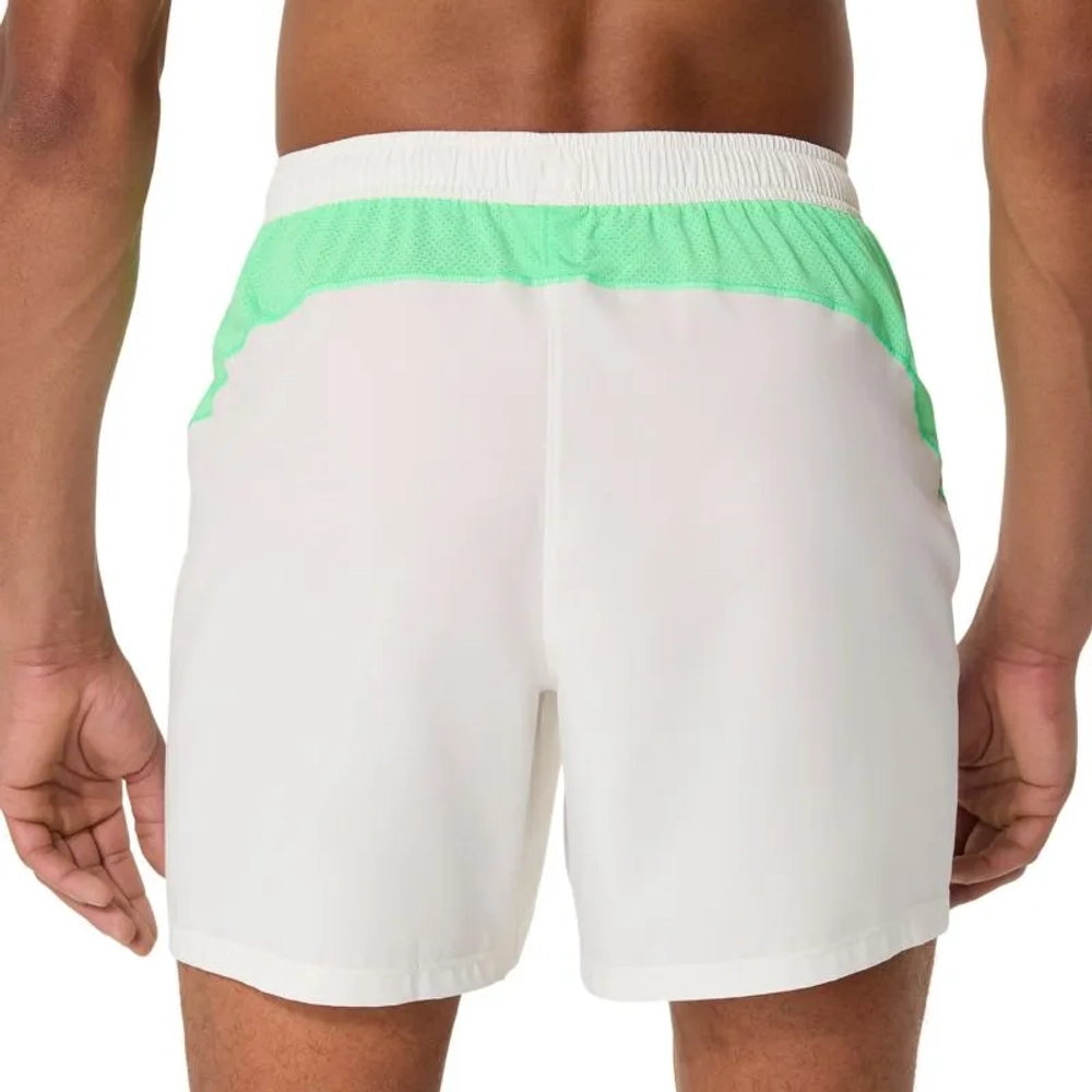 Теннисные шорты Asics Padel Court 7in - cream/vital green
