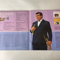 Винтажная виниловая пластинка LP Maurice Andre, Albinoni, Purcell, Vivaldi, Corelli, H ndel, Konig Der Trompete (Германия 1977)