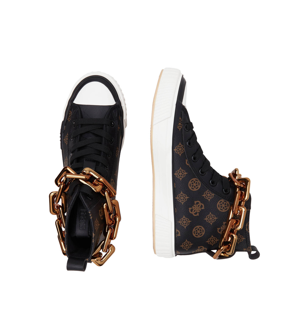 Кроссовки Guess - коричневый(FLJNLY ELE12)