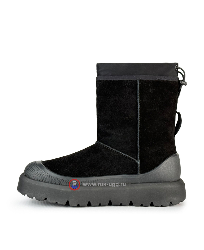 UGG MEN'S SHORT WEATHER HYBRID `Black