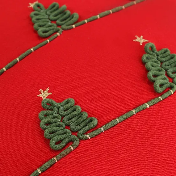 Чехол на подушку christmas forest из коллекции new year essential