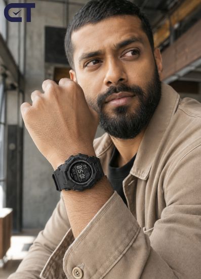 CASIO GD-010-1A1DR G-SHOCK мужские наручные часы — цифровая G-SHOCK с Carbon Core Guard и 10-летней батареей