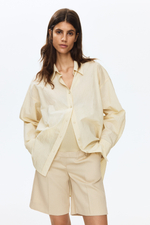 MAMA Бермуды из смеси льна - H&M