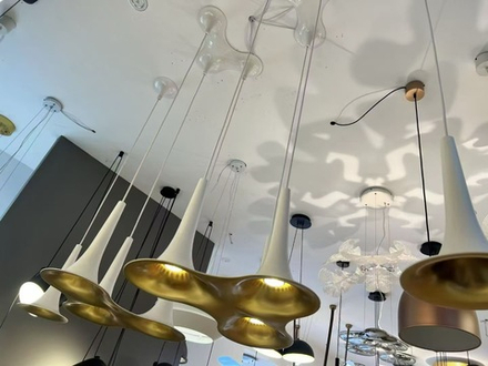 Pendant design lamp NAFIR 3 by AXO LIGHT