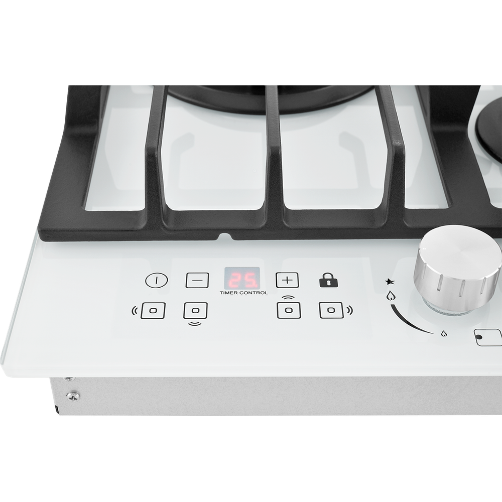 Встраиваемая газовая варочная панель ZUGEL ZGH600W