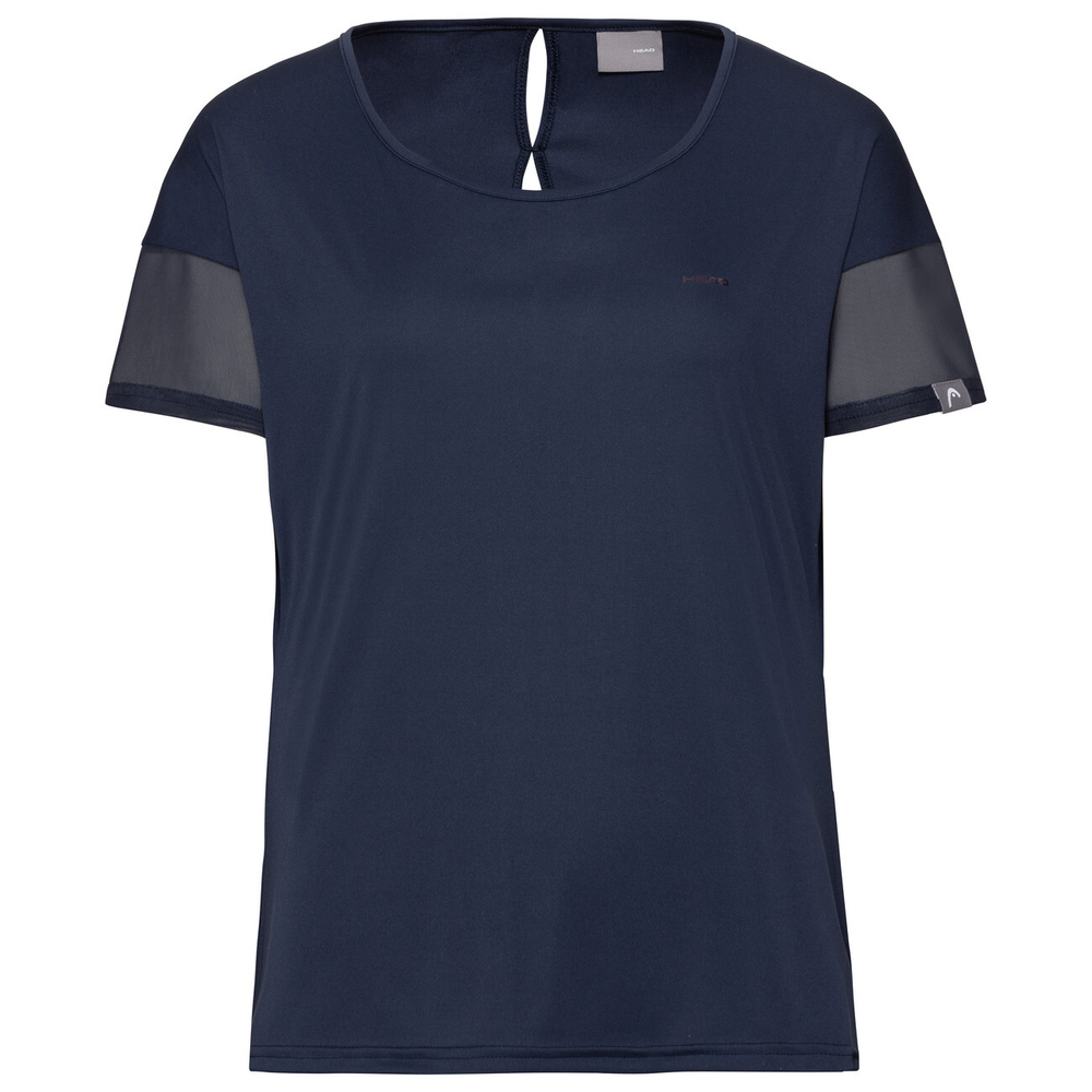 Женская теннисная футболка Head Performance T-Shirt W - dark blue