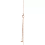 Подвеска из розового золота 18k с перламутром и бриллиантами, Tiffany 💠 T collection - В наличии