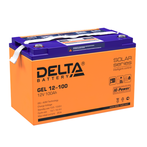 Аккумуляторные батареи DELTA GEL 12-100
