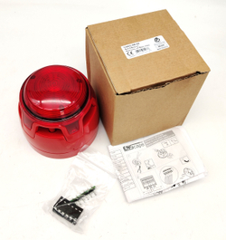 Маяк звуковой Kac Notifier сетевой 8 красный красная линза FF CWSS-RB-S8