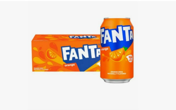 Напиток Fanta Orange, б/а с/г, 330 мл, 24шт  АТ