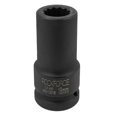 Головка ударная глубокая 3/4'', 18мм (12гр.) RockForce RF-46810018