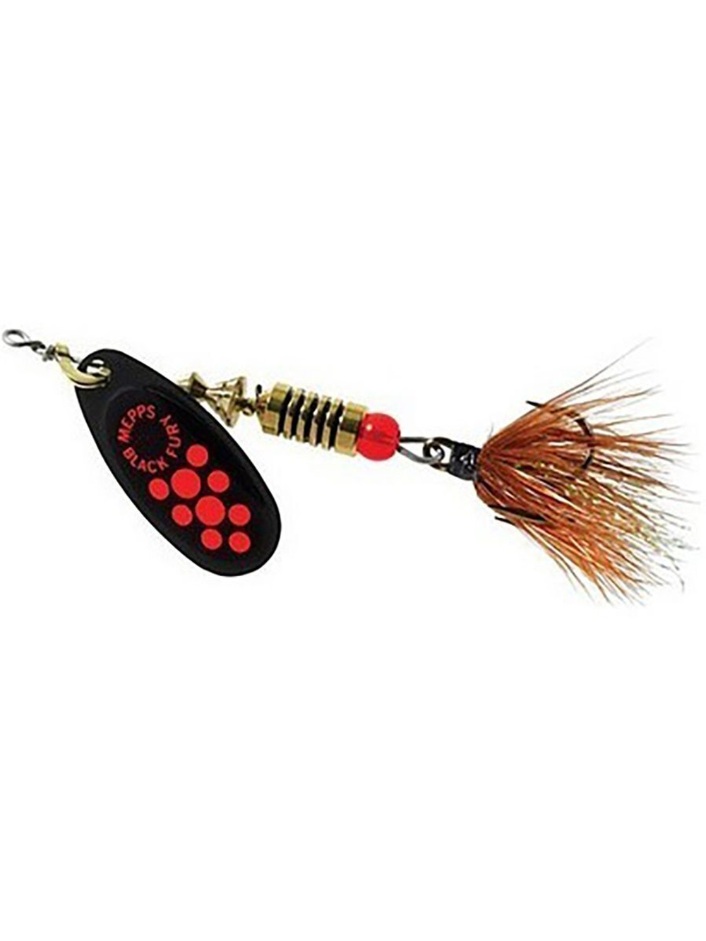 Блесна для рыбалки вращающаяся Mepps BLACK FURY MOUCHE