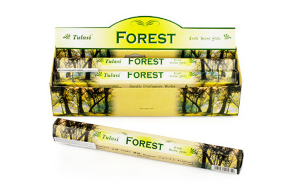 Tulasi Forest шестигранник Благовоние Лес