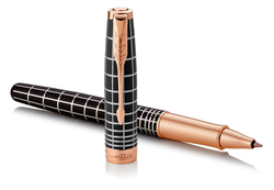 Ручка роллер Parker Sonnet Chiselled Brown PGT