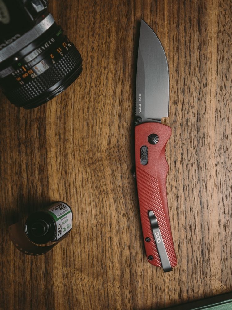 Нож SOG 11-18-07-57 Flash MK3 Garnet Red