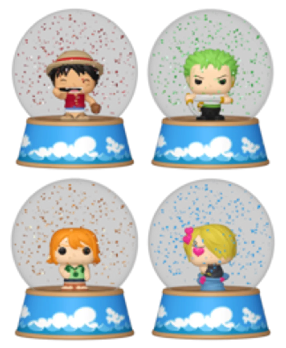 Случайный снежный шар Funko Mini! One Piece