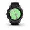 Garmin epix Pro (Gen 2) Sapphire Edition 47 мм, титановый, угольно-серый DLC, черный кожаный ремешок