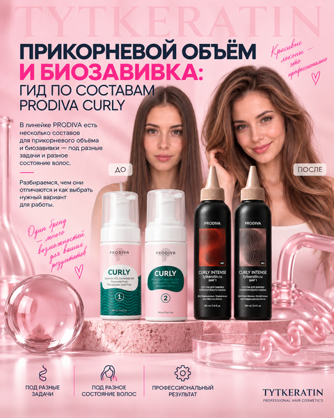 ПРИКОРНЕВОЙ ОБЪЁМ И БИОЗАВИВКА: КАК ВЫБРАТЬ СОСТАВ PRODIVA ПОД ТЕХНИКУ РАБОТЫ ПРИКОРНЕВОЙ ОБЪЁМ И БИОЗАВИВКА: КАК ВЫБРАТЬ СОСТАВ PRODIVA ПОД ТЕХНИКУ РАБОТЫ
