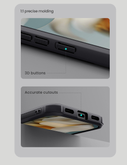 Чехол противоударный от Nillkin для Google Pixel 10 и 10 Pro, серия Super Frosted Shield Pro