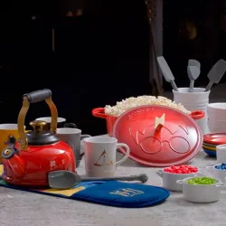 Чугунная кастрюля Le Creuset, Красный