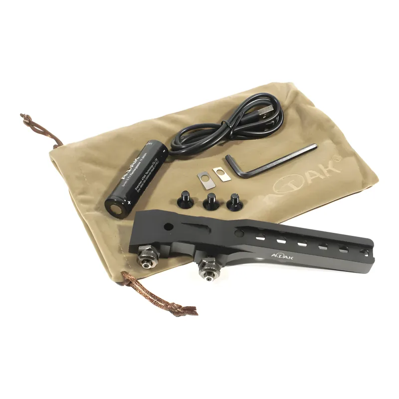 Цифровой прицел ночного видения ATAK ES3-LRF PRO (70-850) (с дальномером и креплением Picatinny) - комплект поставки