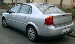 Порог левый Opel Vectra C 2002-2008 (Polcar)