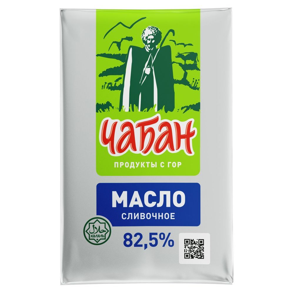 Масло сливочное Чабан 180г 82,5%