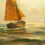 «Парусники в море»