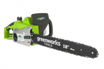 Электрическая цепная пила Greenworks GCS2046,20037,45 см, 2000 Вт
