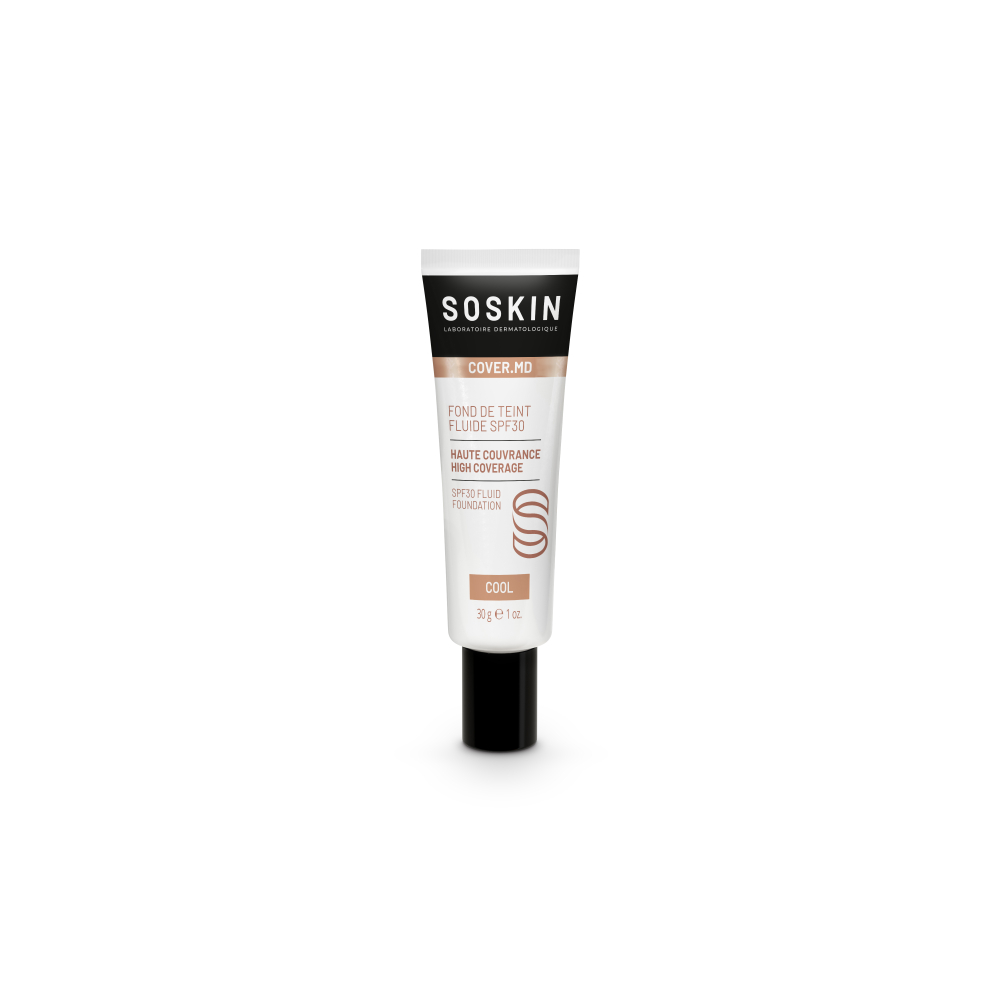 SOSKIN SPF30 Fluid foundation beige