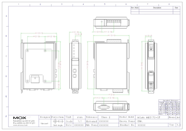 MGate MB3170-M-ST