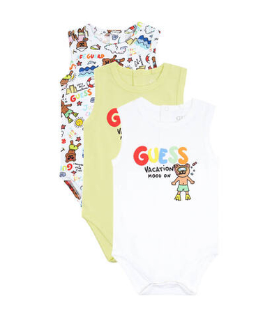 Боди 3 шт. Guess - разноцветная(H3GW06 K6YW1)