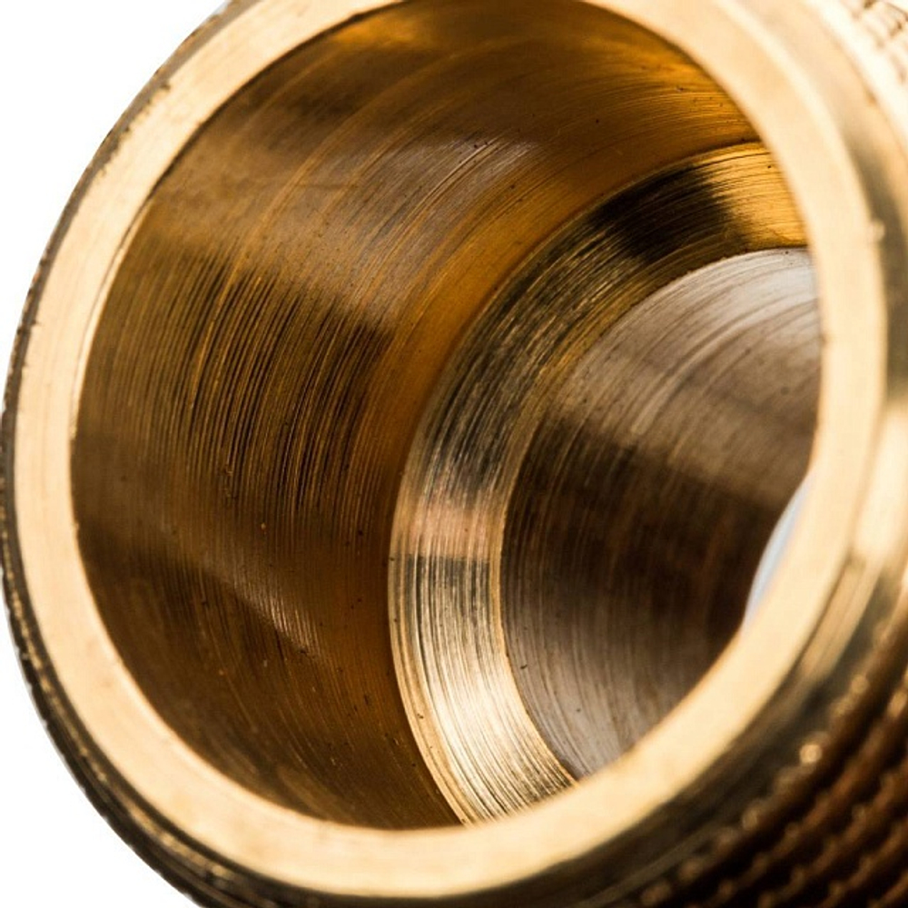 Ниппель редукционный STOUT SFT 0003 - 3/4" x 1/2" (для стальных труб, латунь без покрытия)