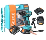 Аккумуляторный ударный винтоверт Sturm! CD300H 1BatterySystem — фото 6