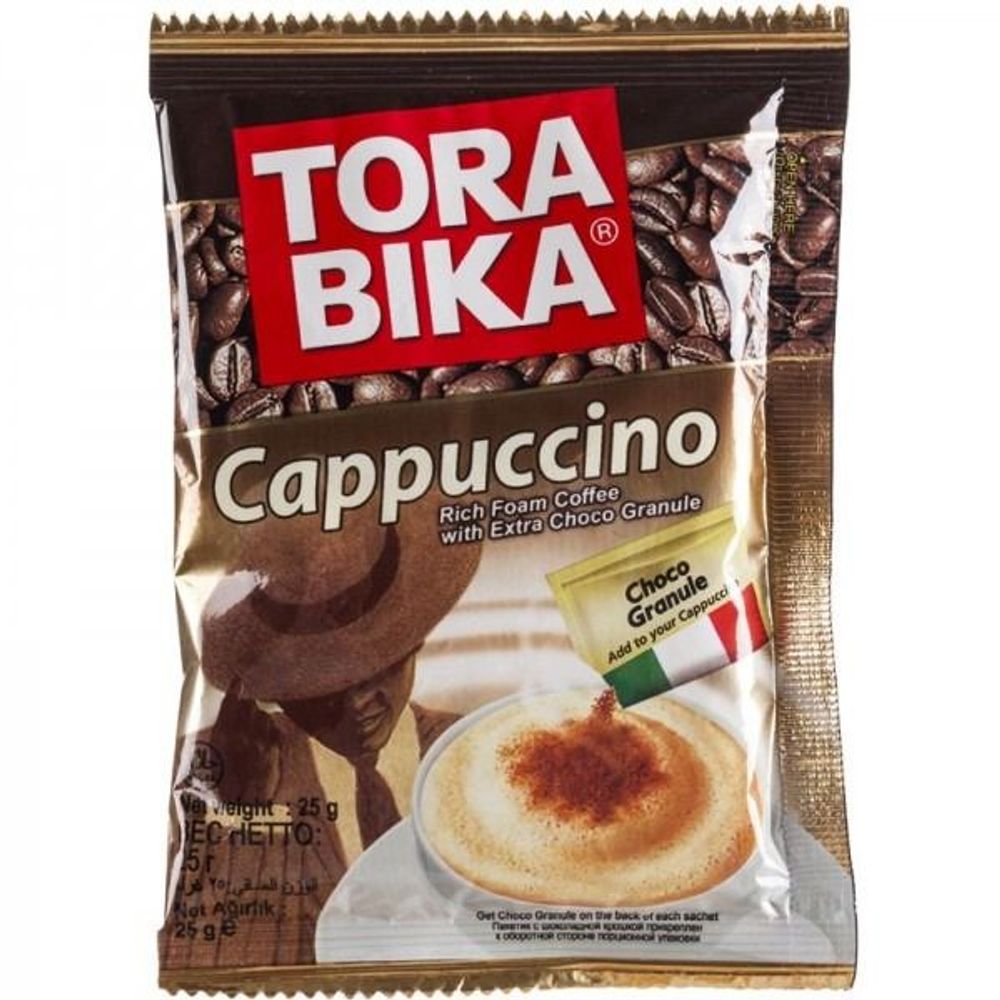Кофе Торабика Капучино с шокол крошкой 25г, шт