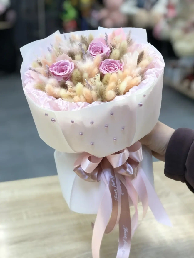 Букеты из сухоцветов