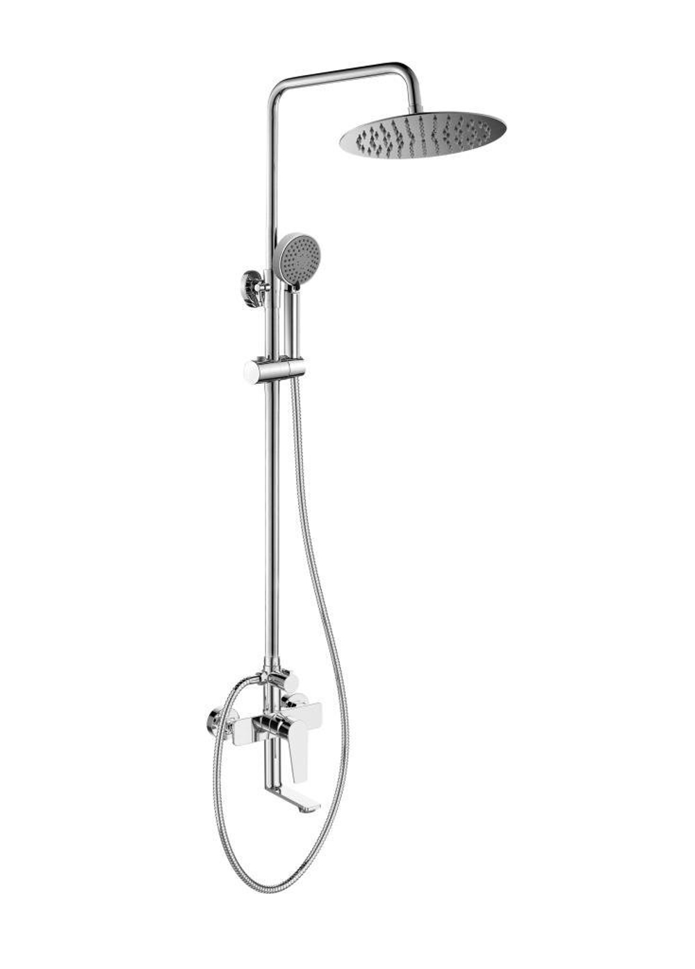 Душевая стойка BelBagno ANCONA-VSCM-CRM, хром