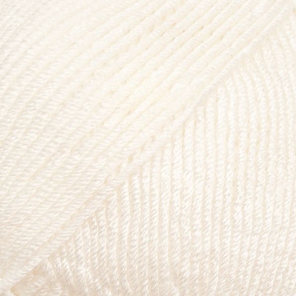 Пряжа Alize (Ализе) Baby Best / уп.5 мот. по 100 г, 240м, 055 белый A