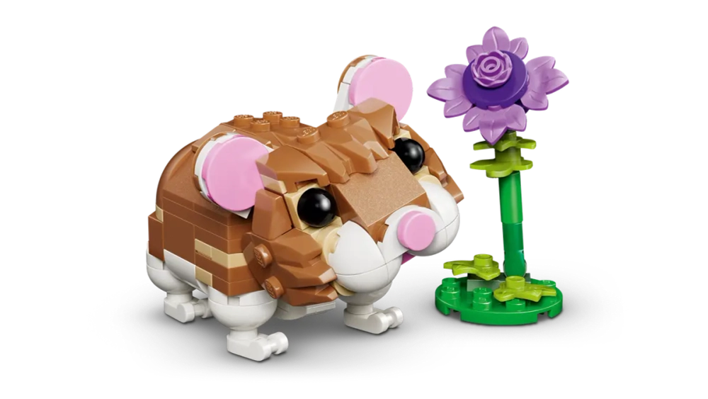 Конструктор LEGO Creator 3in1 31376 Cute Hamster with a Flower