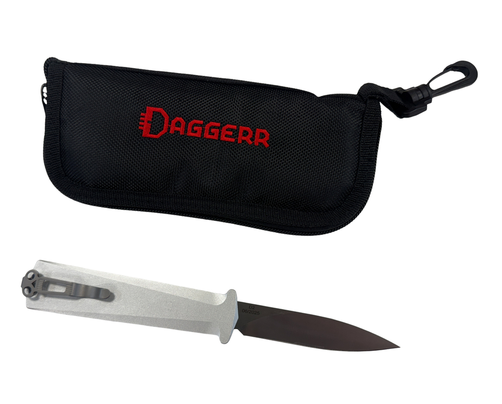 Нож Кощей слим серебристый Daggerr, OTFSLMSLVR