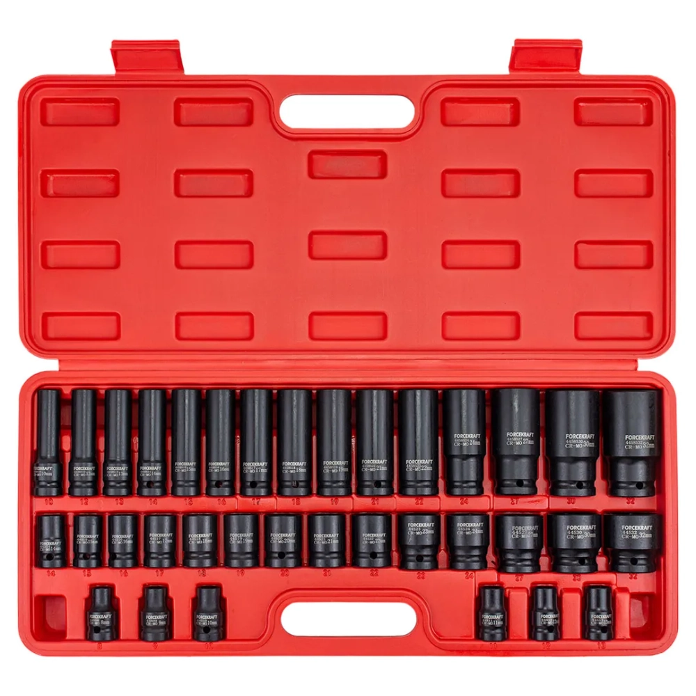 Набор головок (35 предметов) FORCEKRAFT FK-4353-5MPB