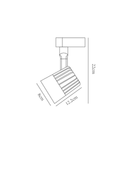 Светильник потолочный трековый Arte Lamp Wales A1632PL-1BK