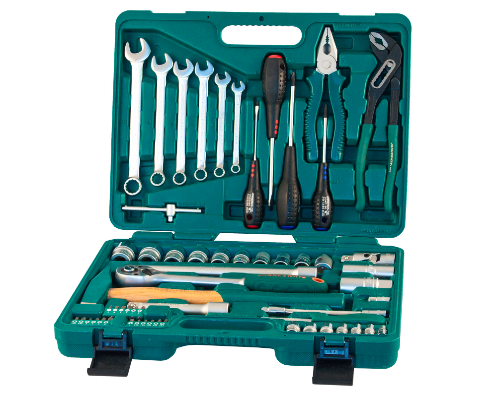 S04H52460S Набор инструмента универсальный 1/4", 1/2"DR, 60 предметов