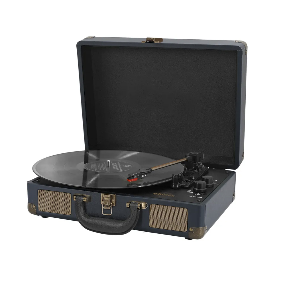 RITMIX LP-160B Проигрыватель винила тёмно-синий
