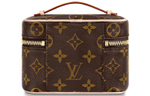 LOUIS VUITTON Nice Monogram Nano Brown