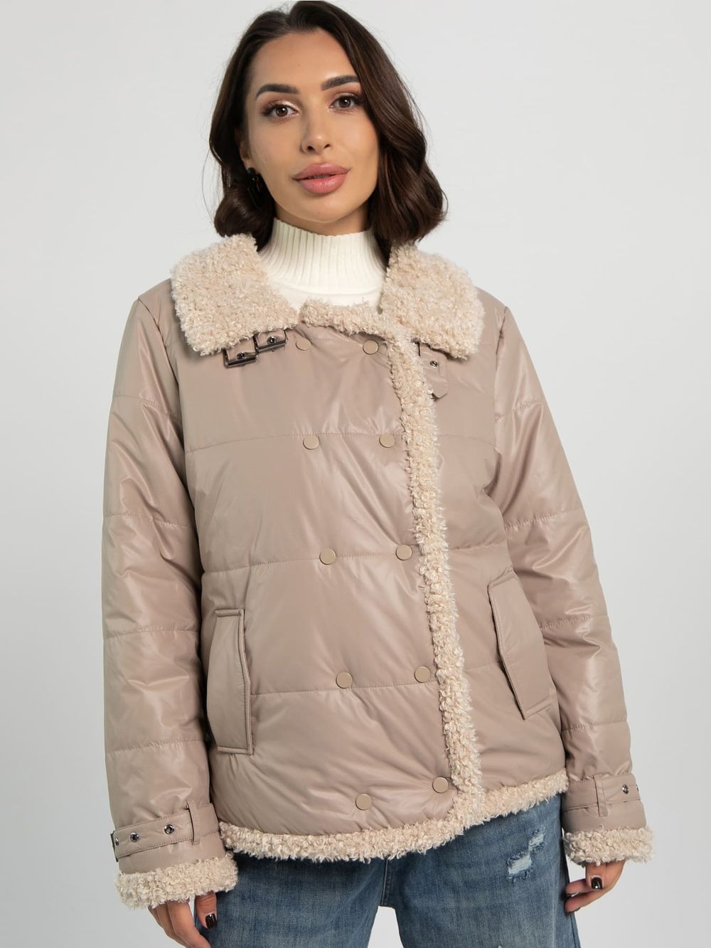 Куртка Тея (капучино) Б16399-18М LT Collection