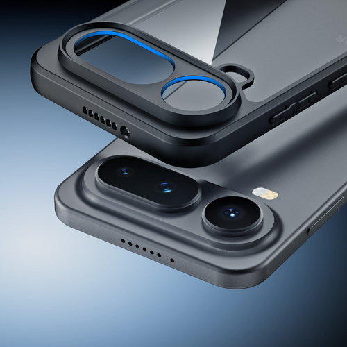 Чехол прозрачный с черными рамками для смартфона Honor Magic8 Pro Air, серия Aimo Series от Dux Ducis