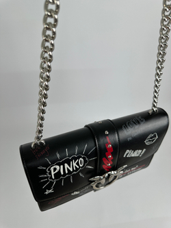 Сумка Pinko Classic Love Graffiti